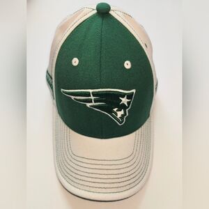 New England Patriots NFL St. Patrick's Day Edition Green and White Baseball Cap